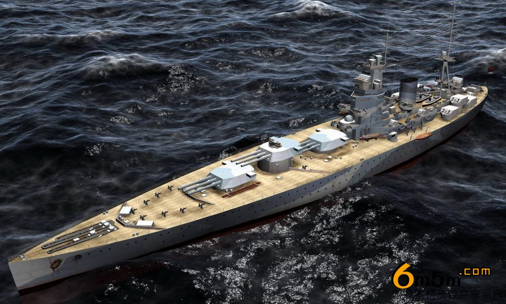兴安纳尔逊军舰模型